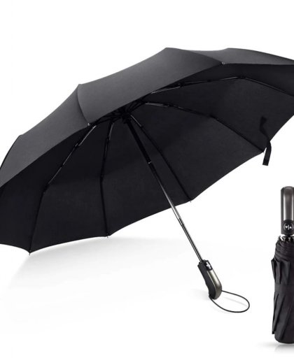 Toptan Tam Otomatik Erkek Şemsiye, 10 Telli 